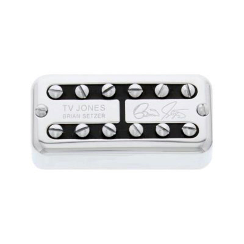TV Jones Brian Setzer Signature Guitar Bridge Pickup, Universal Mount, Chrome