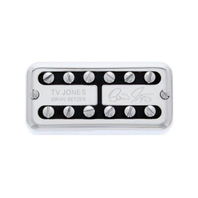 TV Jones Brian Setzer Signature Guitar Neck Pickup, Universal Mount, Chrome