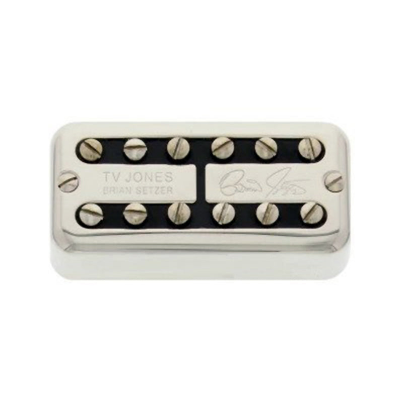 TV Jones Brian Setzer Signature Guitar Bridge Pickup, Universal Mount, Nickel