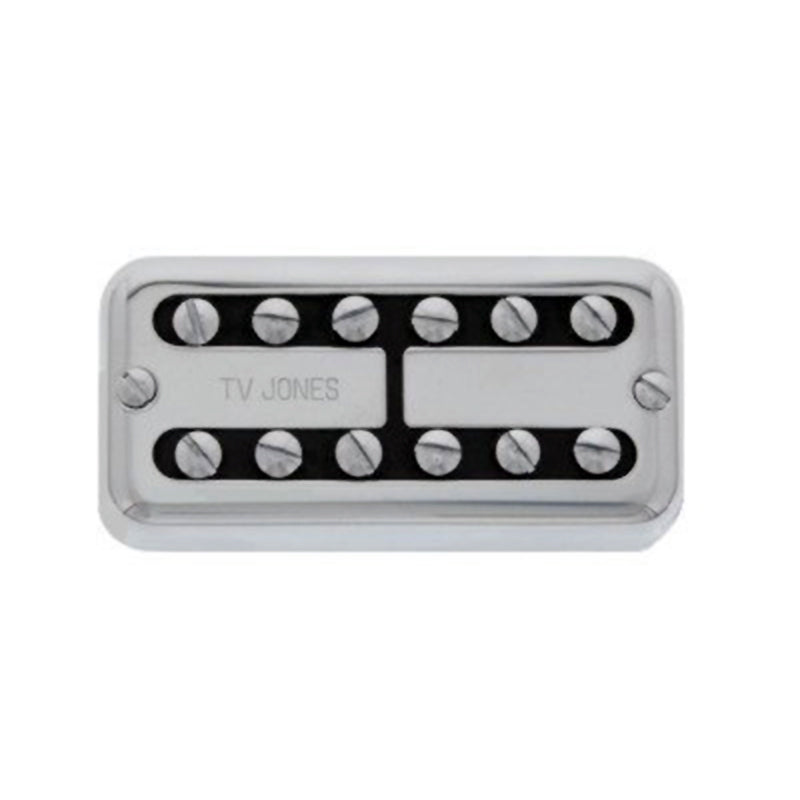 TV Jones Power'Tron Guitar Neck Pickup, Universal Mount, Chrome