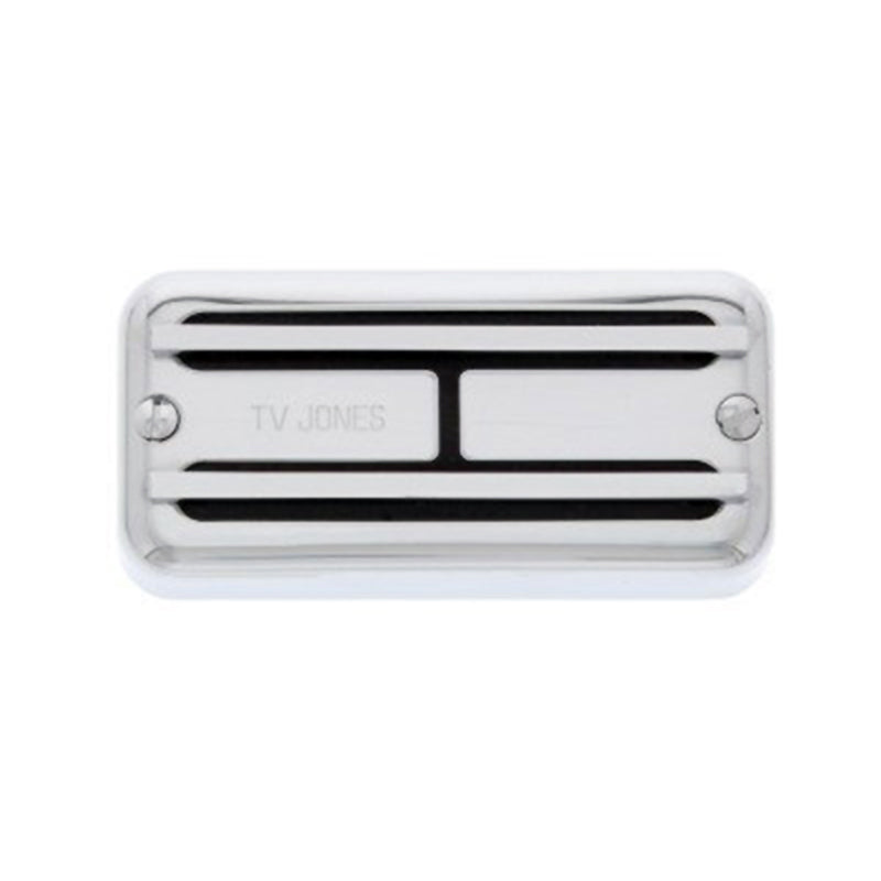 TV Jones Super'Tron Guitar Neck Pickup, Universal Mount, Chrome
