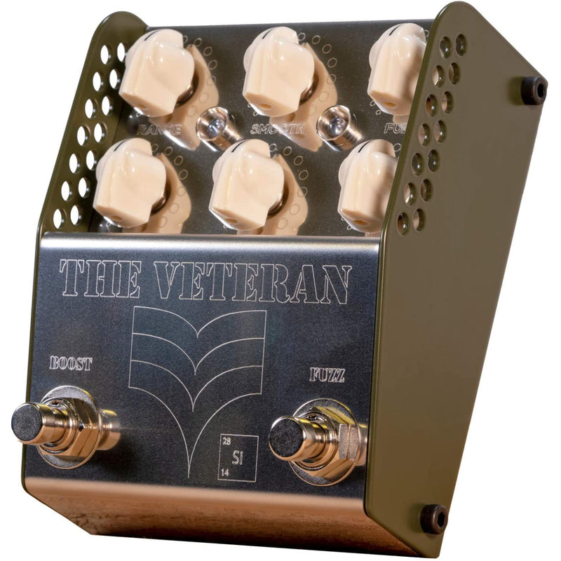 fuzz boost pedal ThorpyFX Veteran Si Boost Fuzz – Motor City Guitar