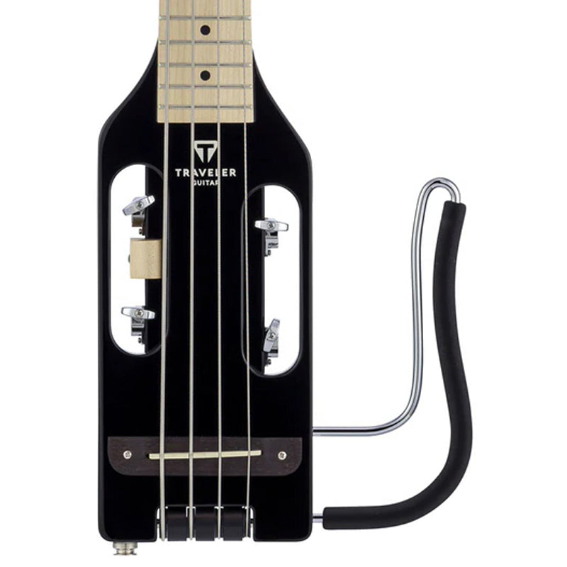 Traveler Guitar Ultra Light Bass Guitar 30" Scale- Gloss Black