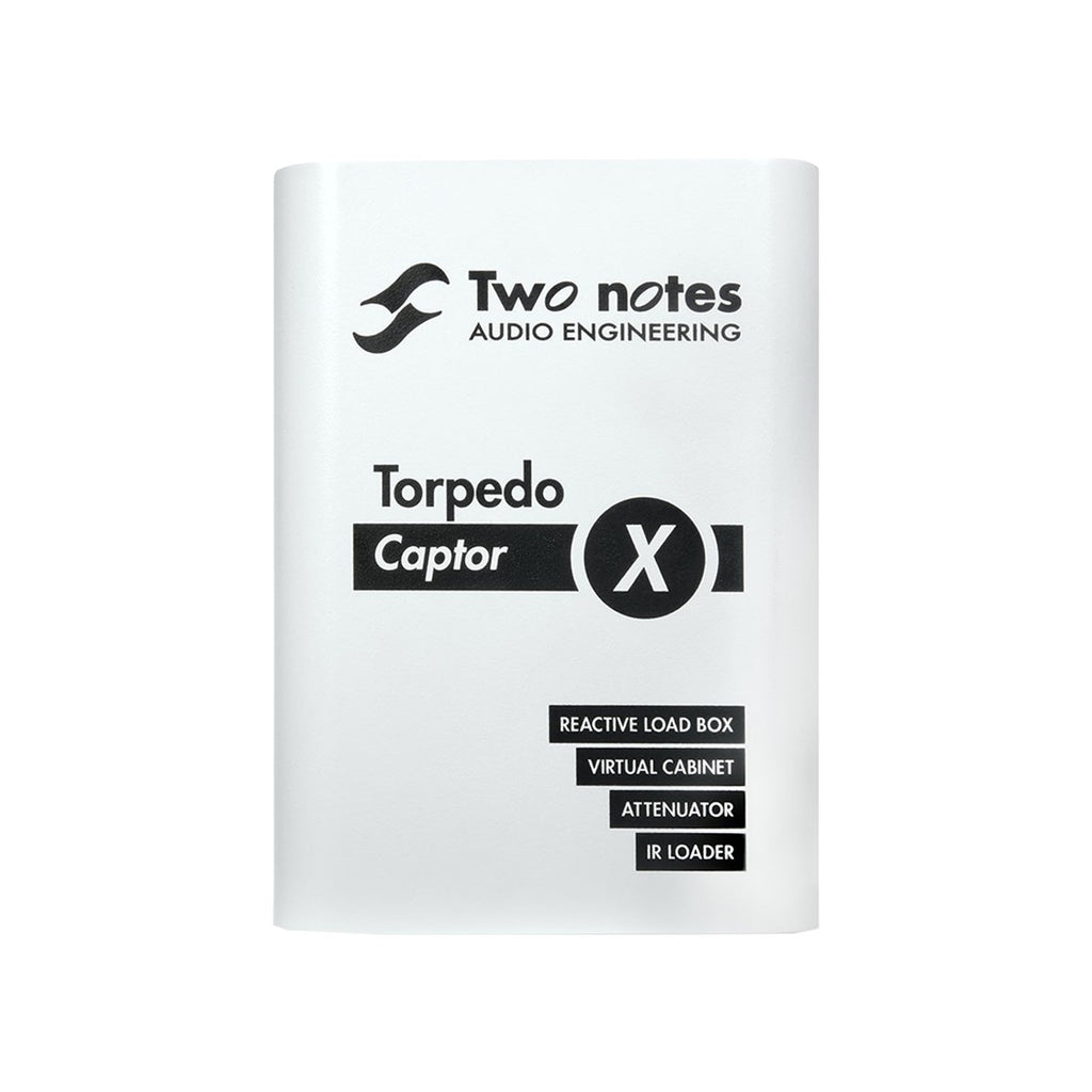 Two Notes Torpedo Captor X Reactive Loadbox DI and Attenuator - 8 ohm