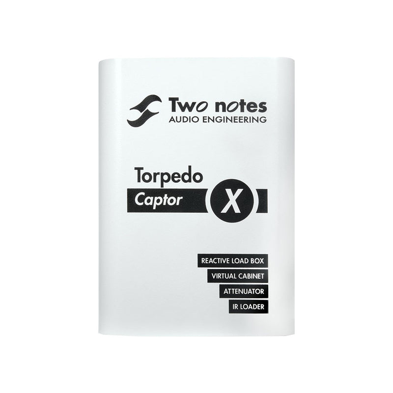 Two Notes Torpedo Captor X Reactive Loadbox DI and Attenuator - 8 ohm