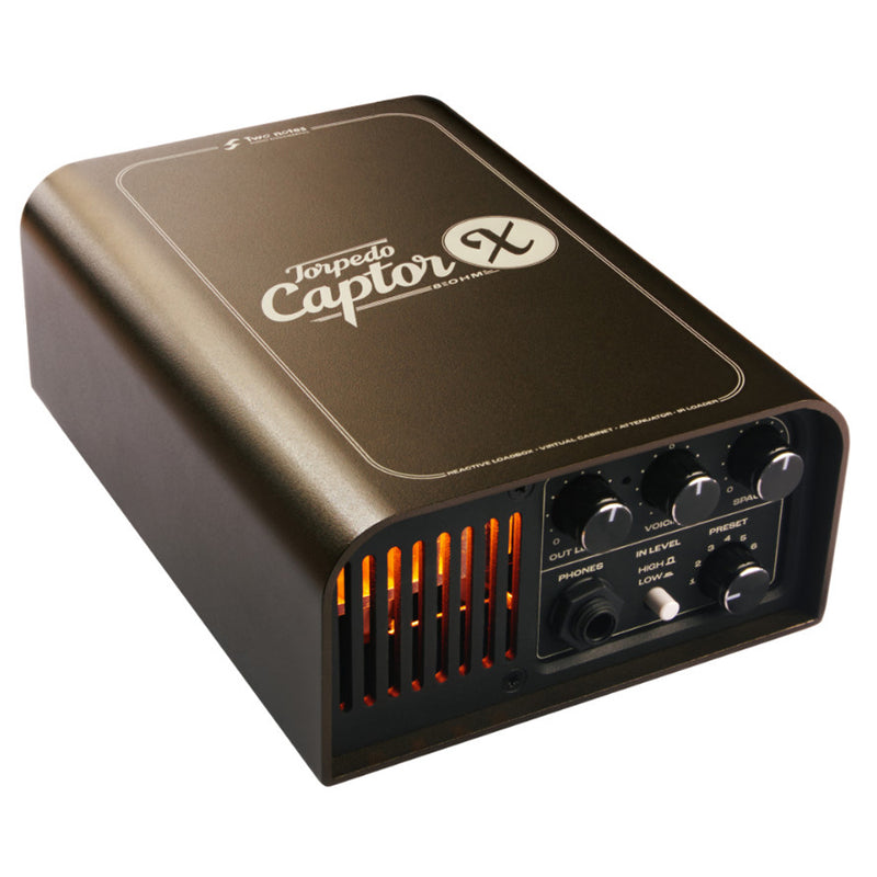 Two Notes Captor X SE Special Edition Reactive Load Box, Attenuator, DynIR  Engine, IR Loader & Stereo Expander - 8 ohm New