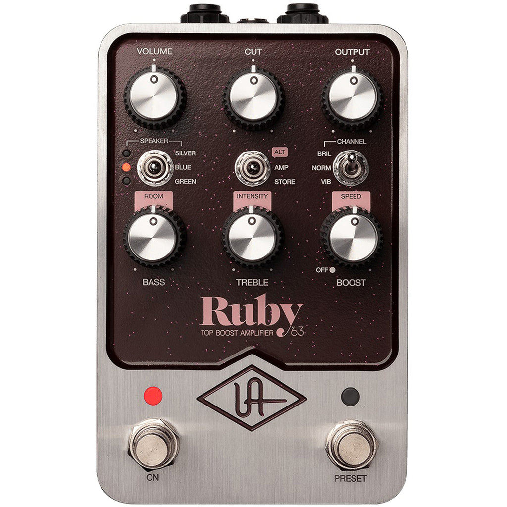 Universal Audio Ruby '63 Top Boost Amplifier Pedal