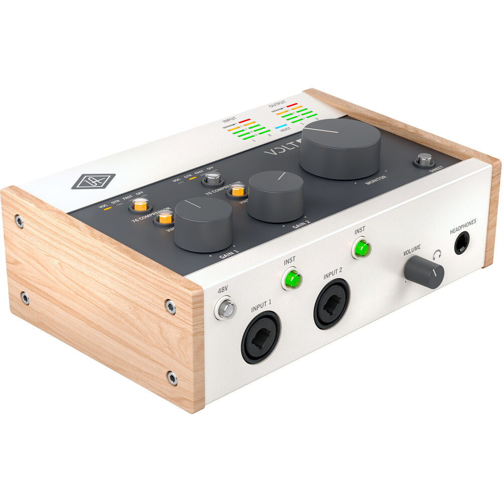 Universal Audio Volt 276 Portable 2x2 USB Audio/MIDI Interface with Built-In Compressor