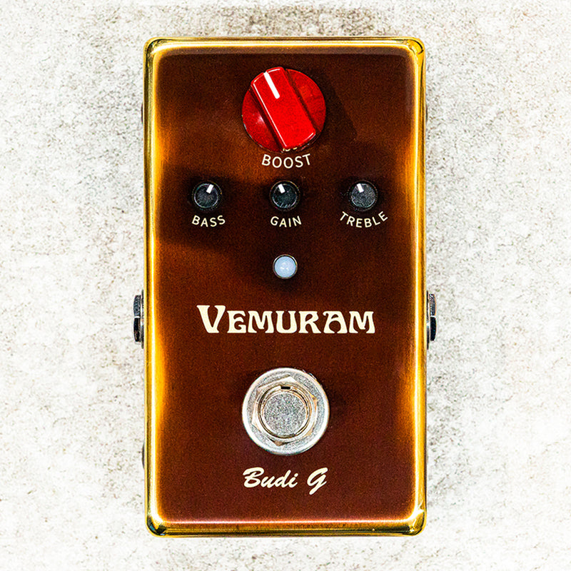 Vemuram Budi-G Gritty Gain Boost Pedal