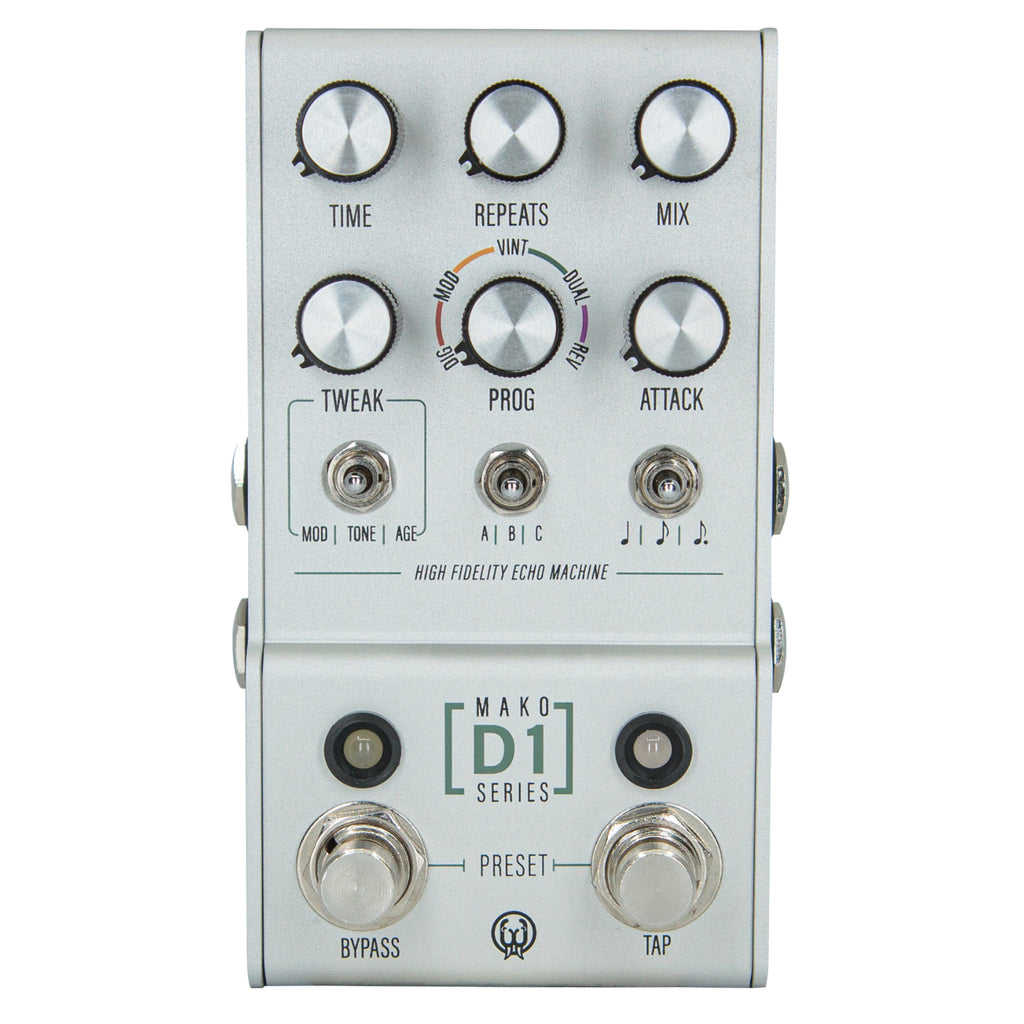 Walrus Audio MAKO Series D1 High-Fidelity Stereo Delay Pedal V1