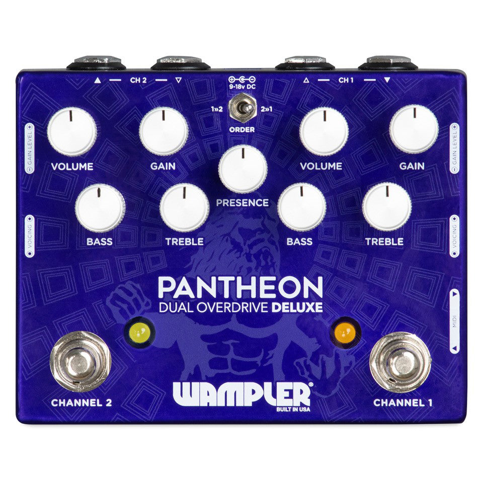 Wampler Dual Pantheon Deluxe Overdrive Pedal