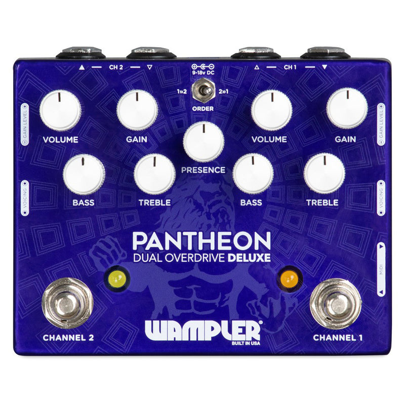 Wampler Dual Pantheon Deluxe Overdrive Pedal
