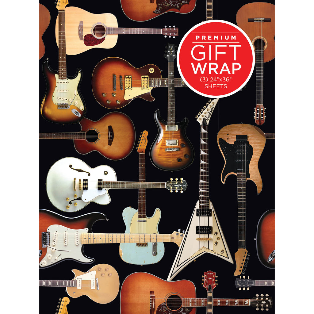 Wrapping Paper - Guitar Theme