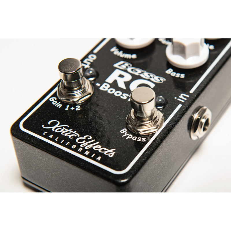 exotic boost pedal Xotic RC Bass Booster V2 – Motor City Guitar
