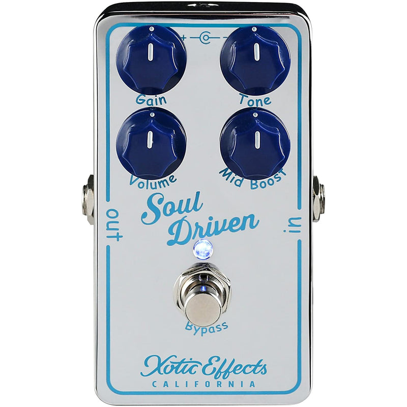 Xotic Soul Driven Overdrive Boost Pedal