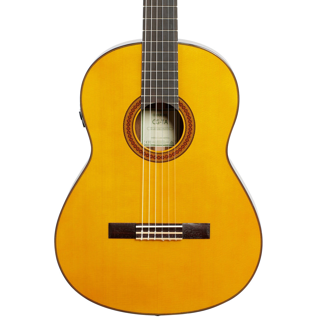 Yamaha CG-TA TransAcoustic Classical Acoustic-Electric Guitar w/ Onboard Chorus and Reverb - Natural Gloss