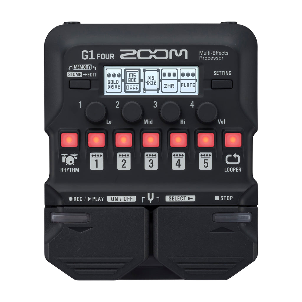 Zoom G1 FOUR Guitar MultiFX