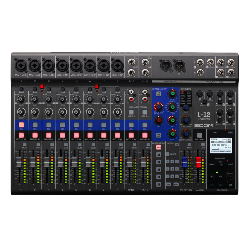 Zoom LiveTrak L12 Mixer/Rec