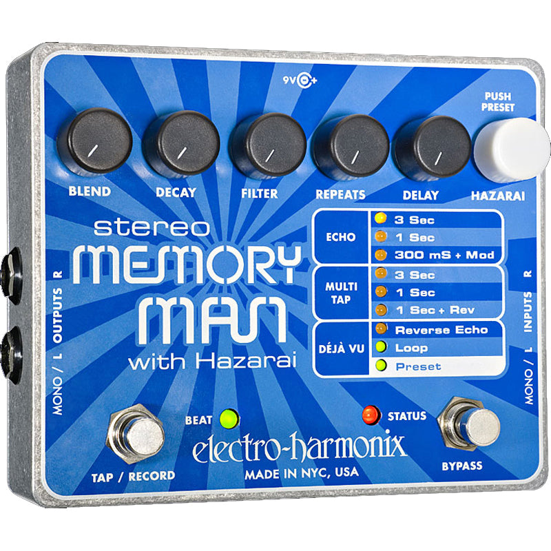 EH Stereo Memory Man W/Hazarai