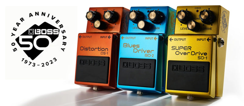 Celebrating 50 Years of Improving Tone - Boss Limited Edition Classics!