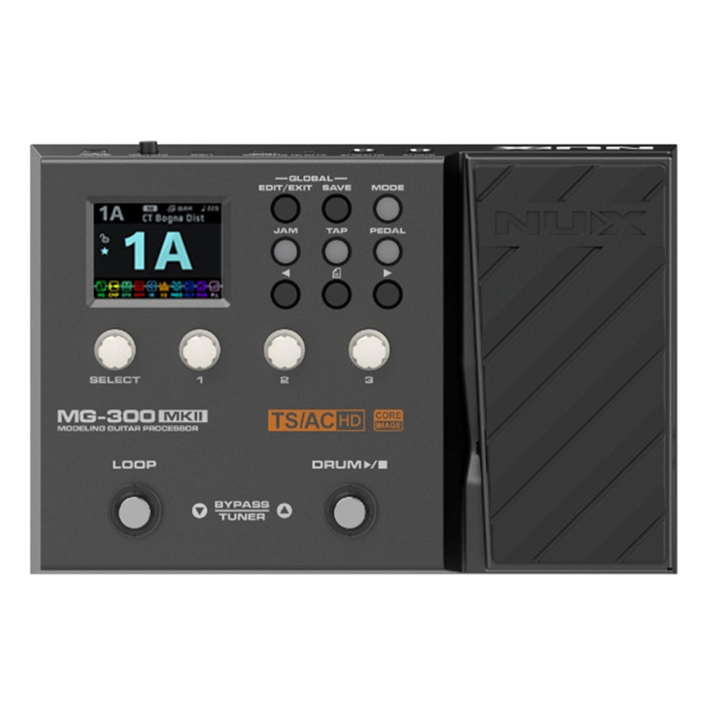 NUX MG-300mkII Micro Guitar Modeling Processor Pedal