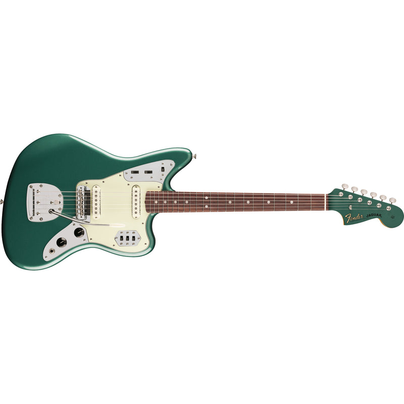 Fender Vintera III Mid 60s Jaguar Guitar w/ Gig Bag - Sherwood Green Metallic