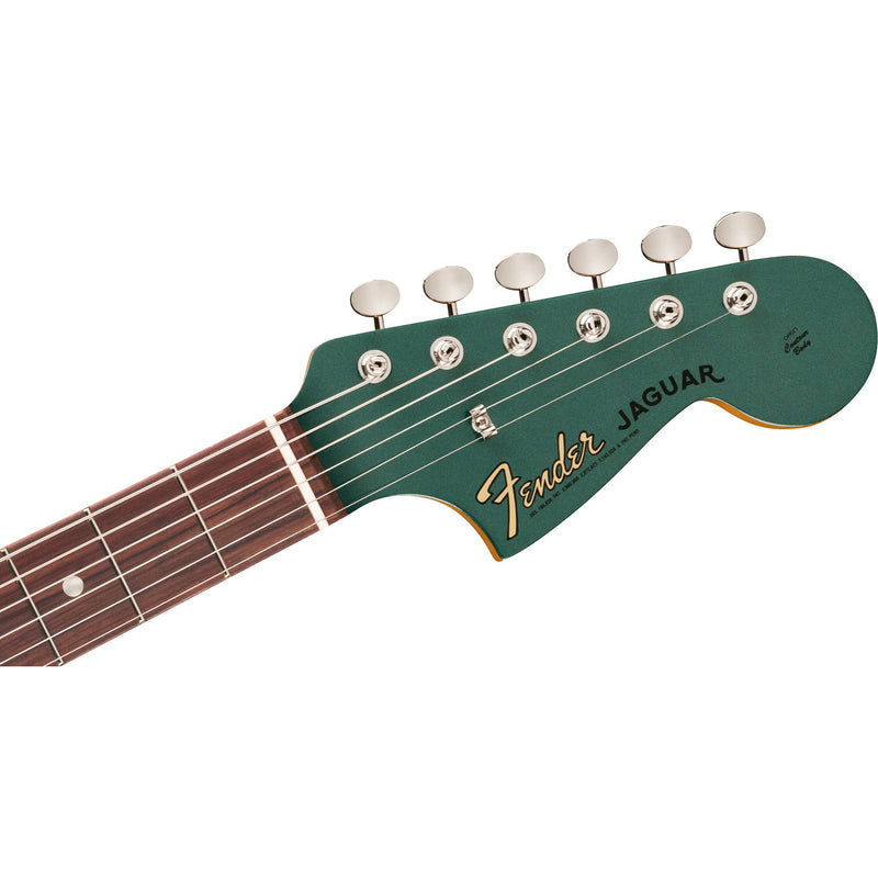 Fender Vintera III Mid 60s Jaguar Guitar w/ Gig Bag - Sherwood Green Metallic