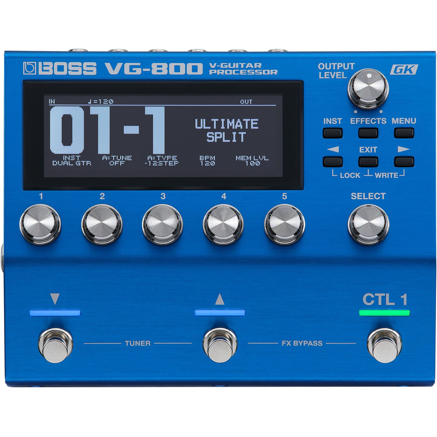 Boss VG-800 V-Guitar Processor Amp Effects & Synthesizer Modeling Peda – Motor City Guitar
