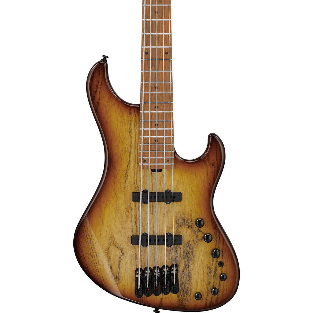 Ibanez Mode MDM1305 5-String Bass w/ Gig Bag - Natural Stained Amber Burst