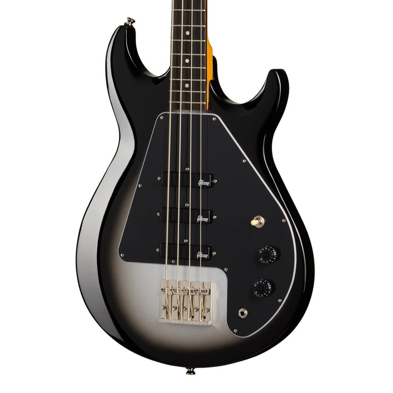 Epiphone Mike Dirnt Signature Grabber G-3 4-String Bass Guitar w/ Hardshell case - Silverburst