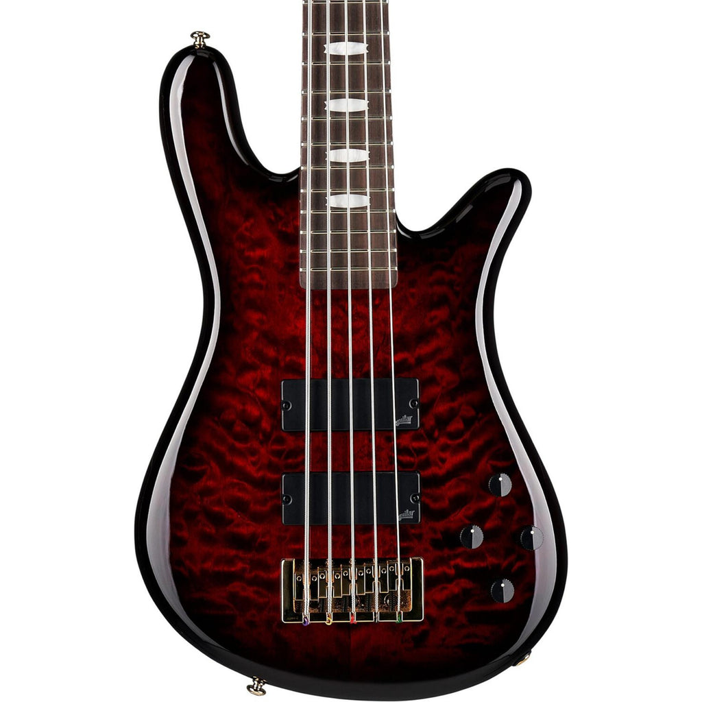 Spector Icon NS-5 Bolt-On 5-string Bass - Black Cherry Gloss