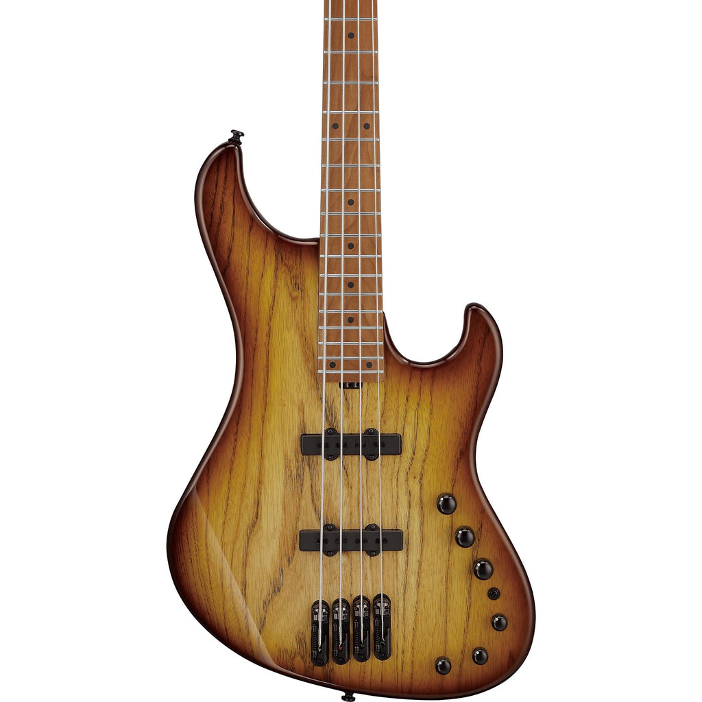 Ibanez Mode MDM1300 4-String Bass w/ Gig Bag - Natural Stained Amber Burst