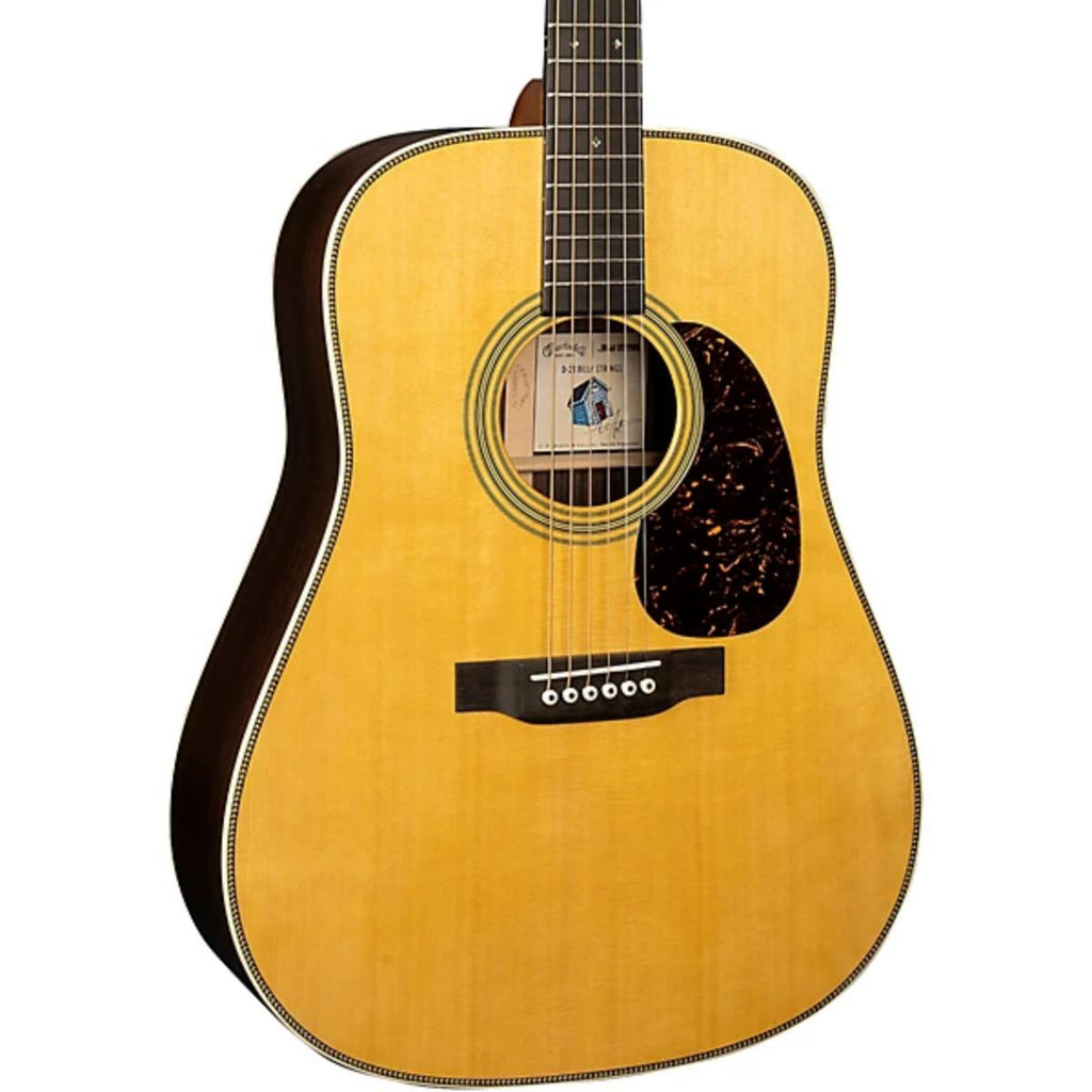 Martin D-28 Billy Strings Signature Acoustic Guitar w/ Hardshell Case - Natural with Antique Toner
