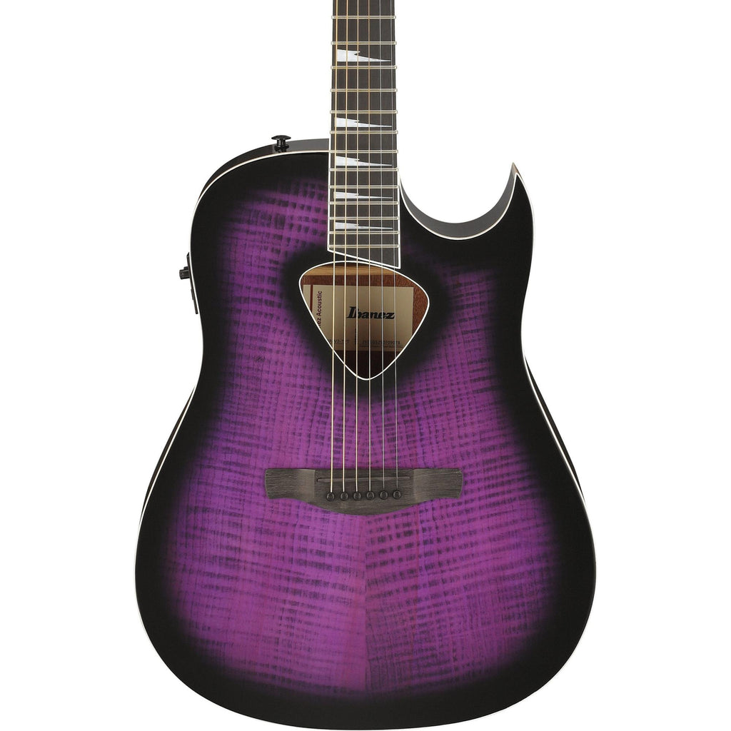 Ibanez ALT50FA Acoustic-Electric Guitar - Transparent Violet Sunburst High Gloss