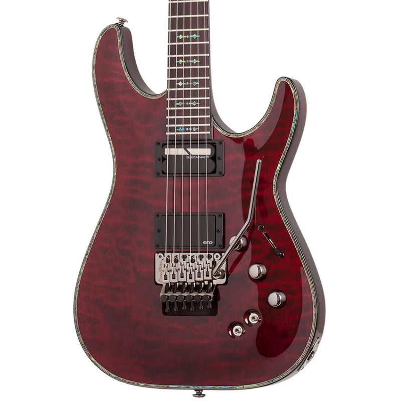 Schecter Hellraiser C-1 FR S Guitar - Black Cherry