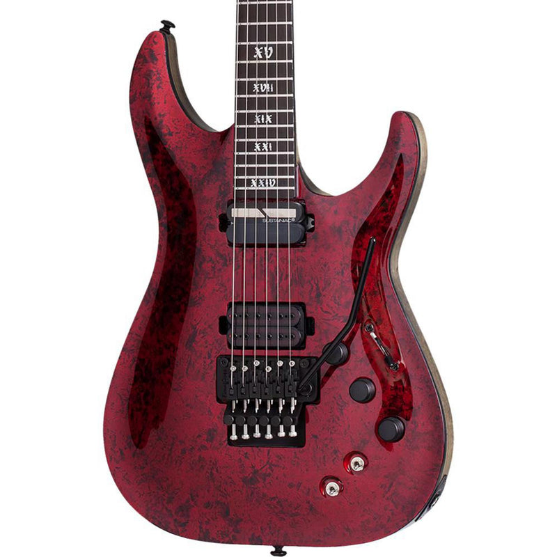 Schecter C-1 FR S Apocalypse Guitar - Red Reign