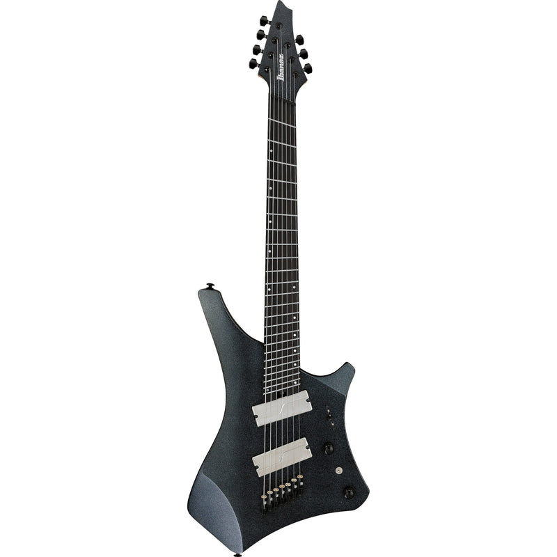 Ibanez A527 A Series 7-String Multi-Scale Guitar w/ Bag - Iron Pewter
