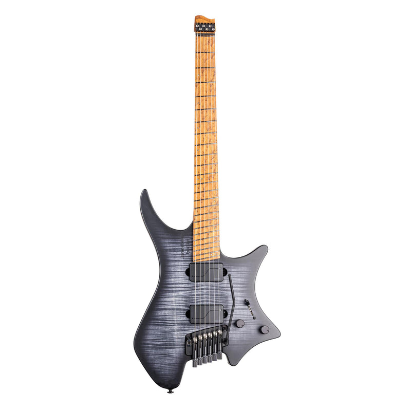 Strandberg Boden Original N2.6T Headless Multi-Scale Guitar w/ Gig Bag - Black Denim Burst Satin