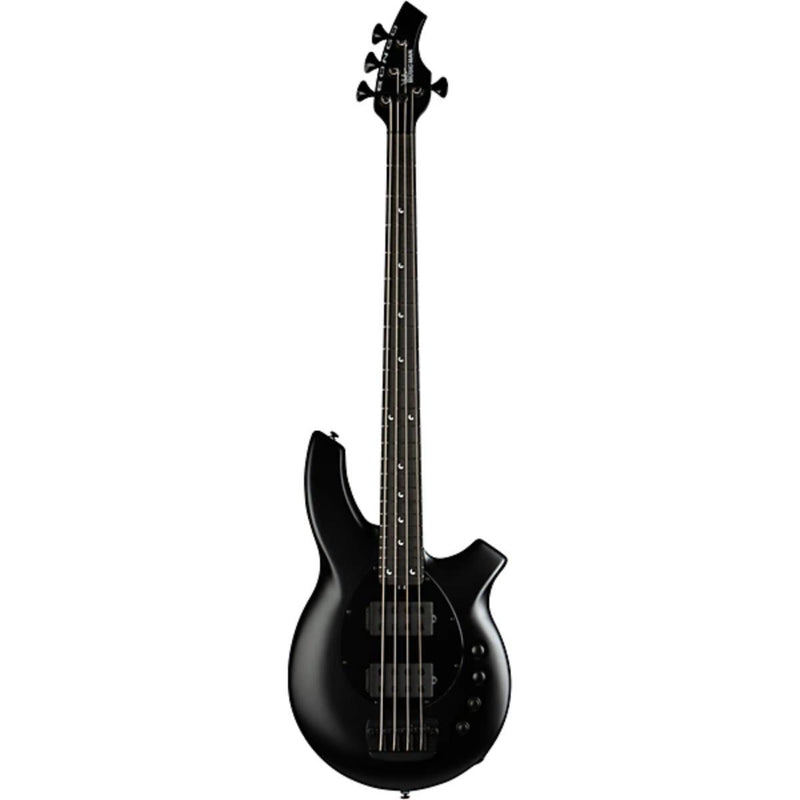 Music Man Bongo HH 4-String Bass w/ Softshell Case - Stealth Black