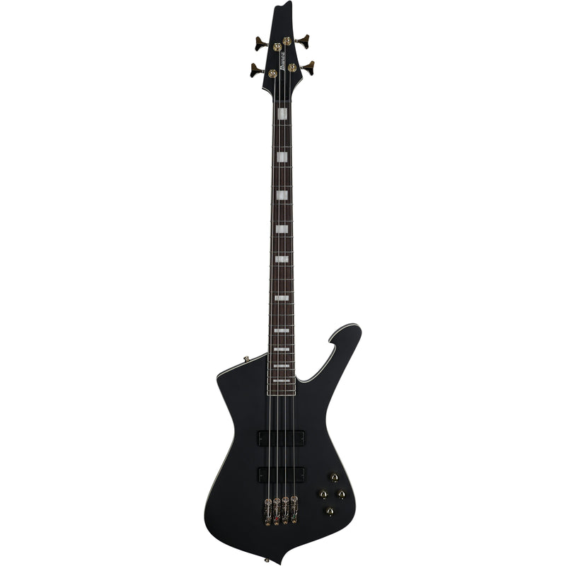 Ibanez ICB620 ICB 4-String Bass w/ Bartolini Pickups & Bag - Black Flat
