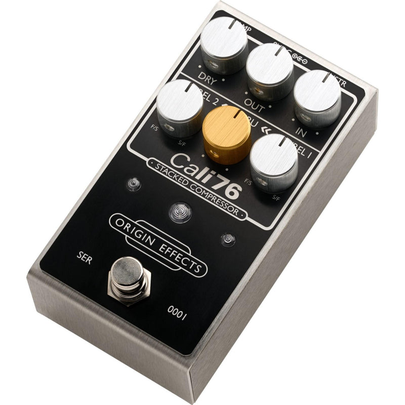Origin Effects Cali76 Stacked Edition Black Compressor Pedal - Black