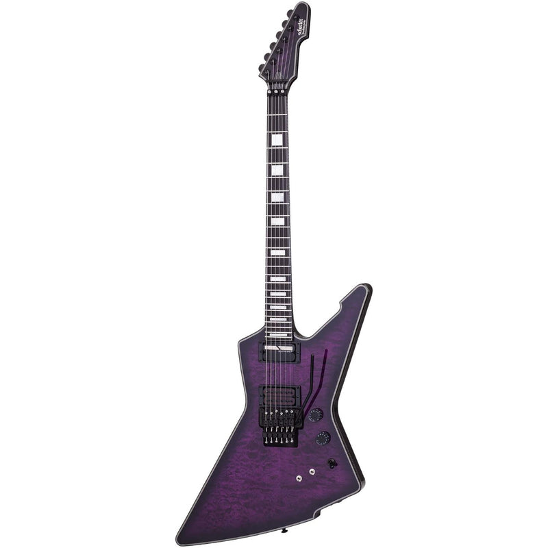 Schecter E-1 FR S Special Edition Guitar - Trans Purple Burst