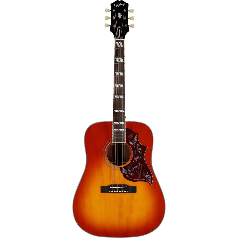 Epiphone Hummingbird Standard Acoustic-Electric Guitar w/ Fishman Electronics & Premium Gig Bag - Cherry Sunburst