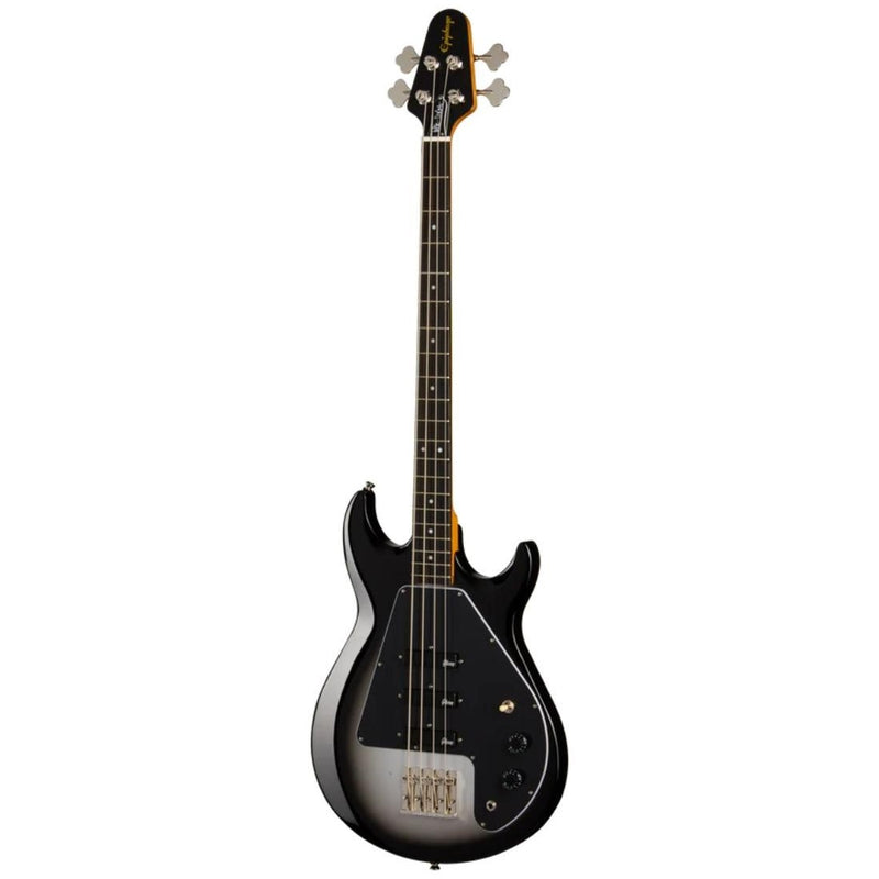Epiphone Mike Dirnt Signature Grabber G-3 4-String Bass Guitar w/ Hardshell case - Silverburst