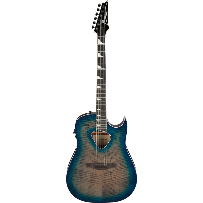 Ibanez ALT50FA Acoustic-Electric Guitar - Blue Doom Burst High Gloss