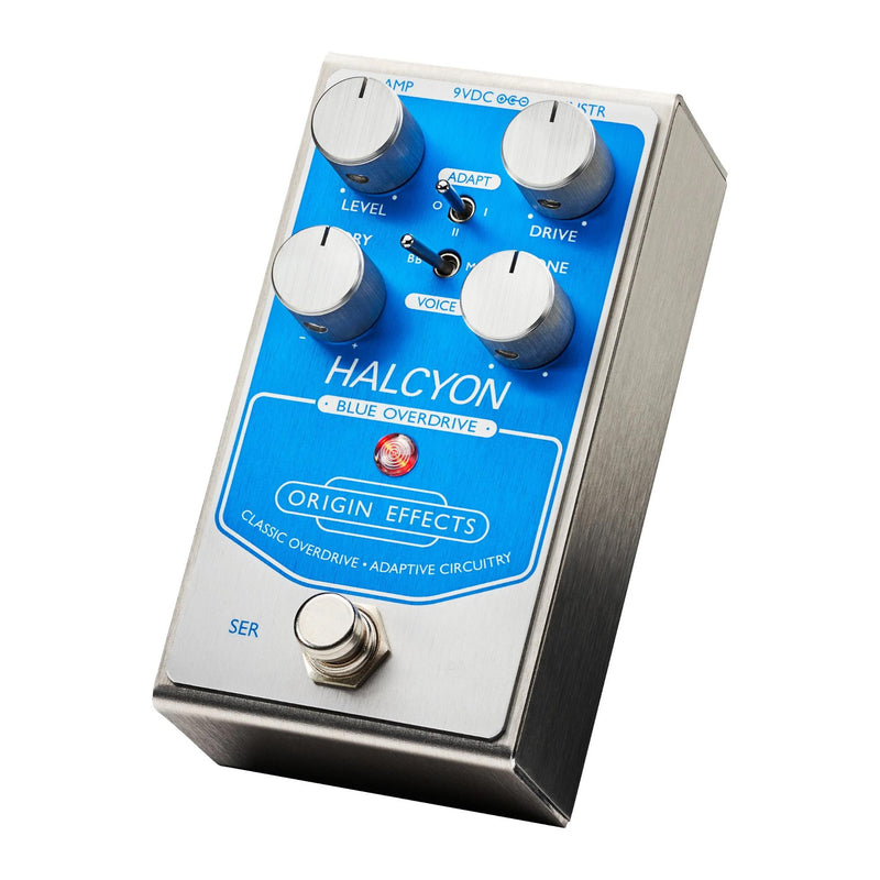Origin Effects Halcyon Blue Overdrive Pedal