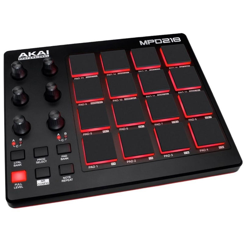 Akai Professional MPD218 16-Pad MIDI Pad Controller