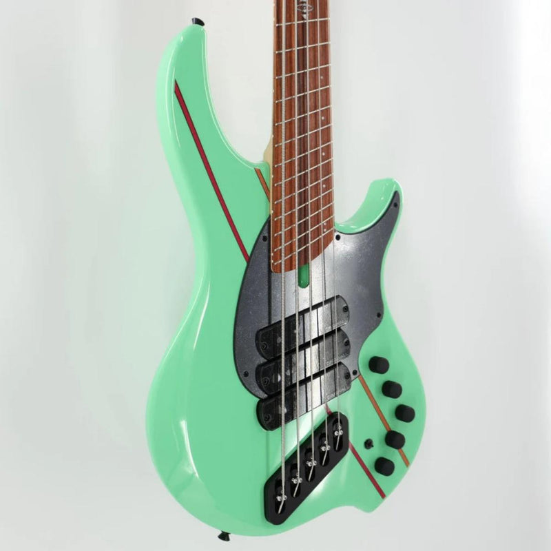 Dingwall John Taylor Signature 5 String Multi-Scale Bass w/ Padded Gig Bag - Seafoam Green