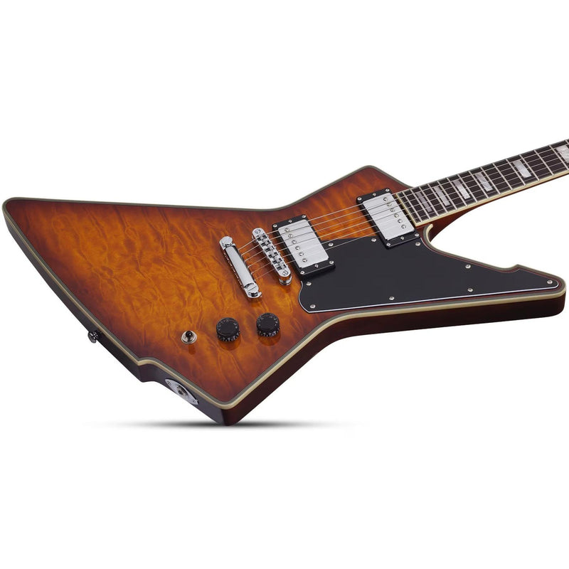 Schecter E-1 Custom Special Edition Guitar - Vintage Sunburst