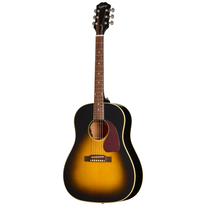 Epiphone J-45 Standard Acoustic-Electric Guitar w/ Premium Gig Bag - Vintage Sunburst